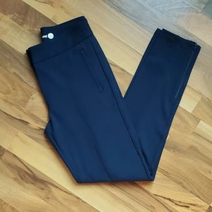 Betabrand Skinny Leg Dress Pants Blue Size Small